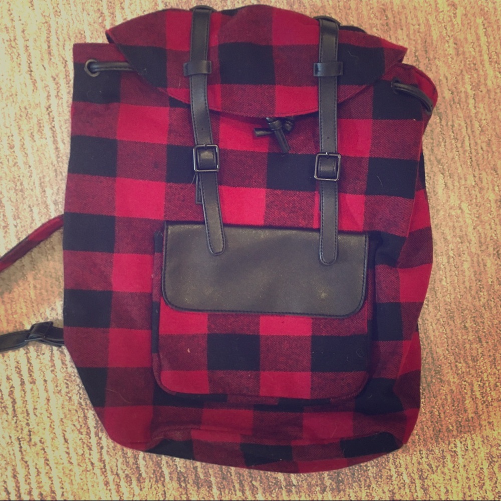 Flannel Backpack